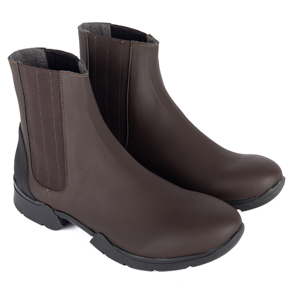 106-Custo Vegan Brown<br>Training ankle boot