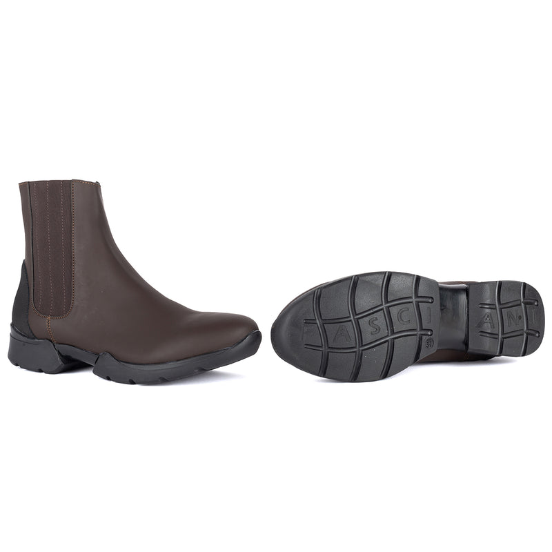 106-Custo Vegan Brown<br>Training ankle boot