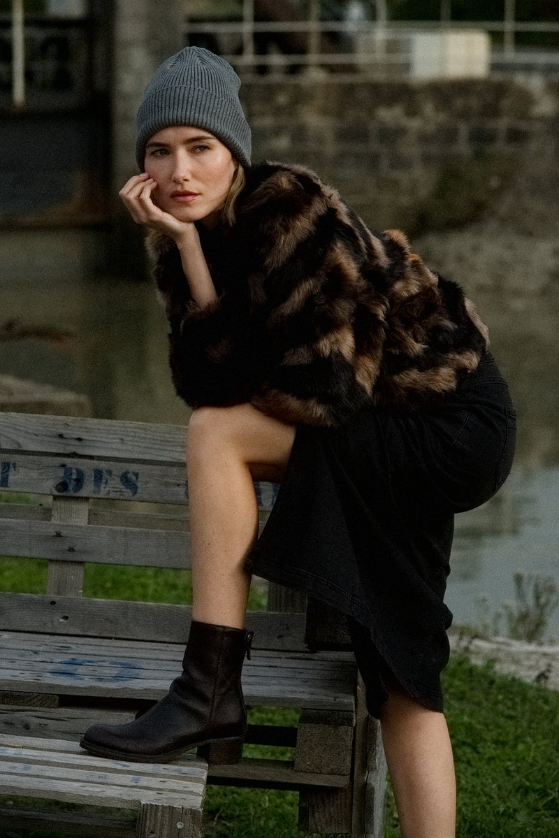 KARINA 95003<br> Teak ankle boots