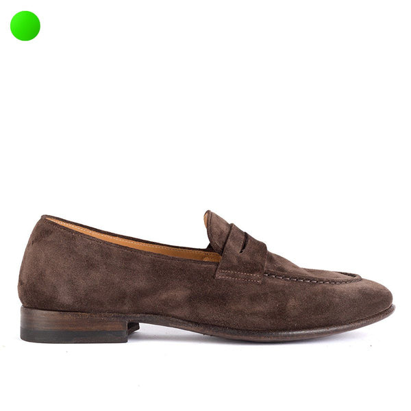 BRENDA 60038<br>Espresso brown loafers