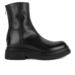 ISABEL 86035<br>Black Boots with Back Zipper
