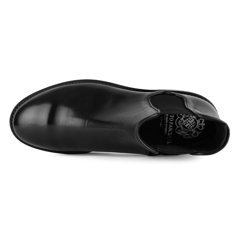 IVAN 91008<br> Classic Black Chelsea Boots
