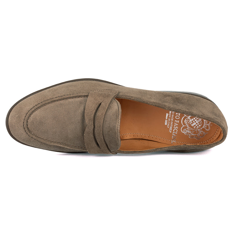 ESSENTIAL JASON 94092<br>Cocco brown loafers
