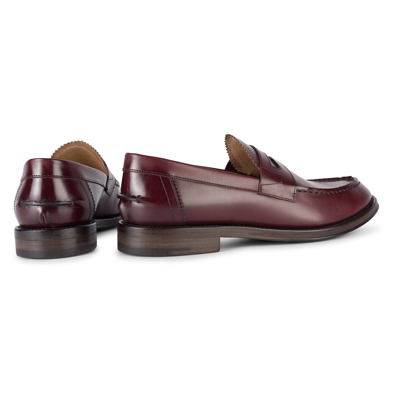 ETHAN 83016<br>Penny loafers burgundy