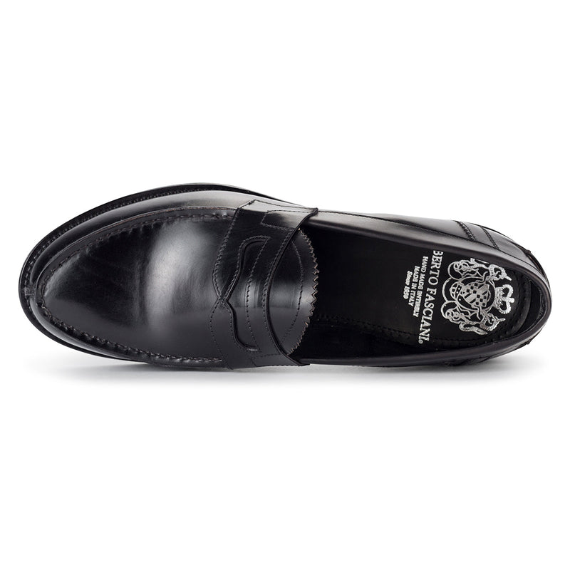 ETHAN 83016<br>Penny loafers black